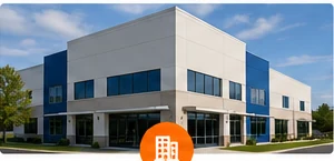 Commercial building painting services